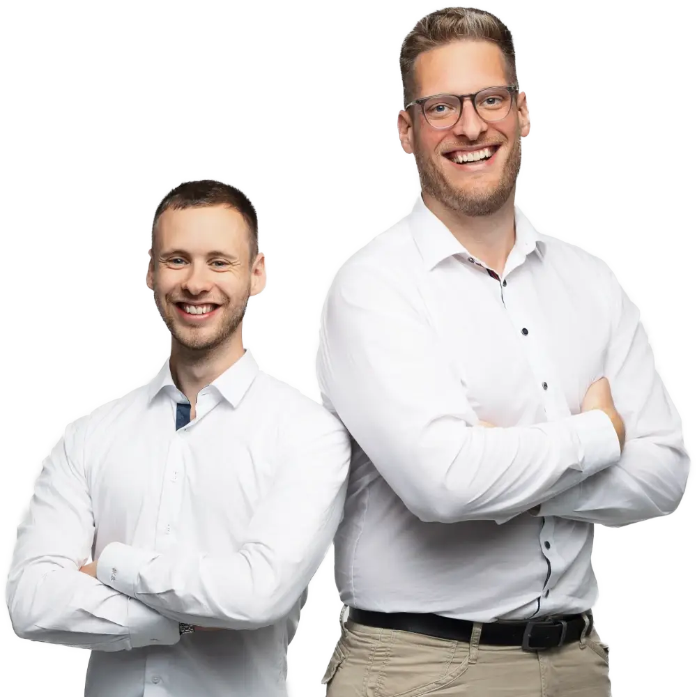 Zwei Geschäftsmänner